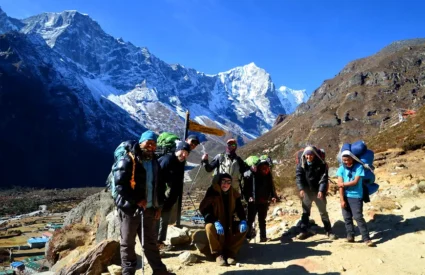 Everest Three passes trek with three peaks