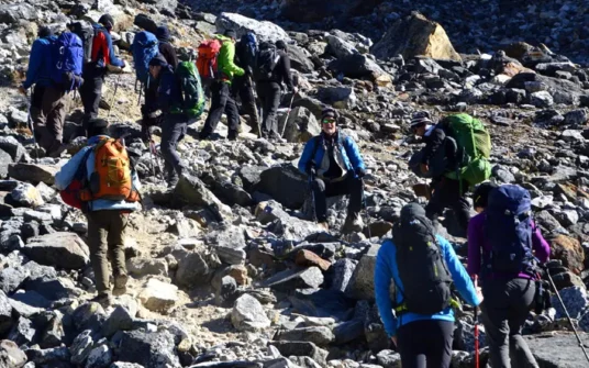 Kyajo Ri Peak Climbing