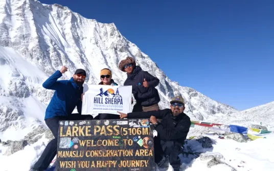 Manaslu Tsum Valley Round Trek 20 Days