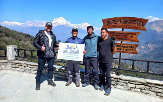 Ghorepani Poon Hill Trek 4 Days