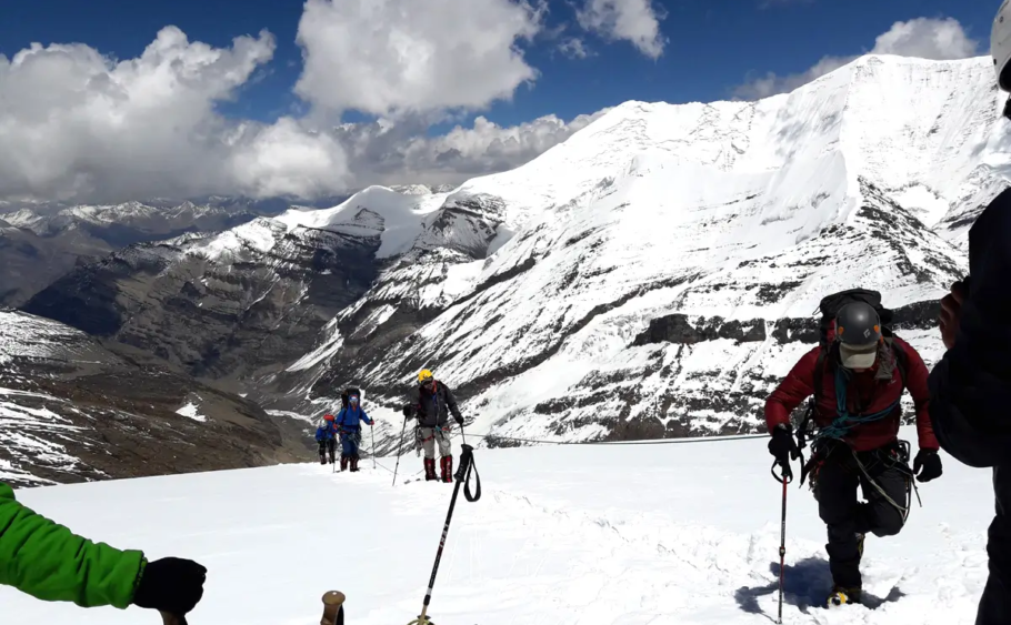 Capturing the Summit_ A Moment on Mera Peak