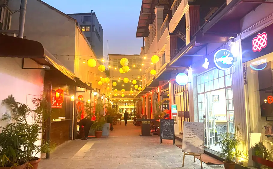 tourist center of Kathmandu