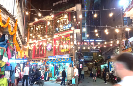tourist center of Kathmandu