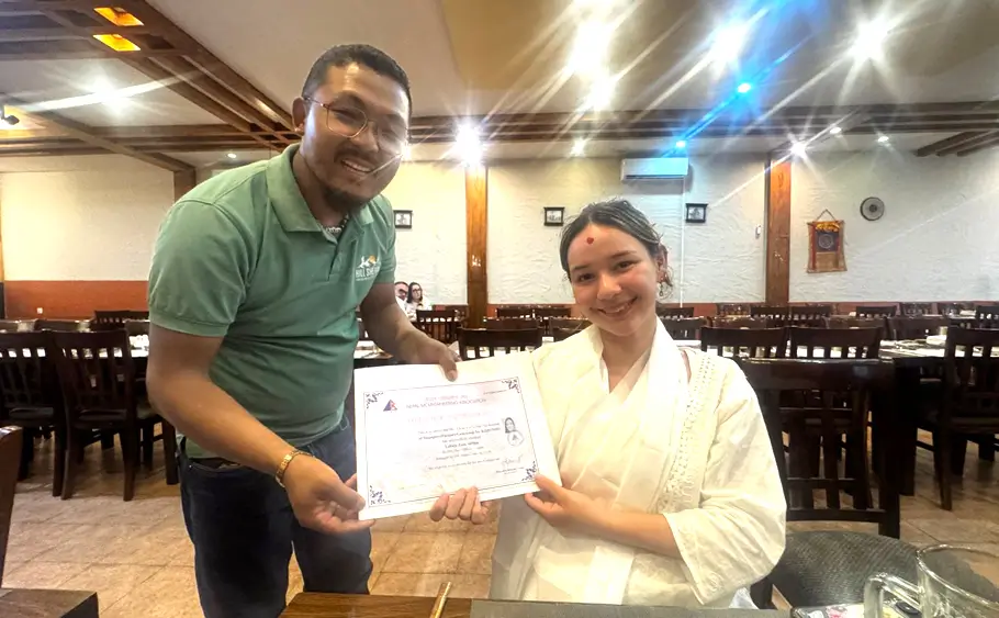 First youngest climber from Singapore summited Lobuche Peak