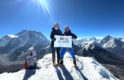When is the best time to climb Lobuche Peak?