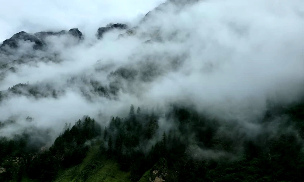 Unpredictable Mountain Weather during the manaslu circuit trek
